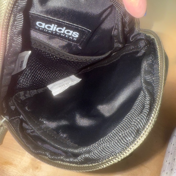 New Adidas Olive Green Khaki Mini Backpack - Picture 3 of 6